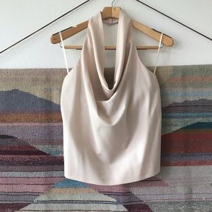 Gorgeous vintage drape neck halter by Bill Burns